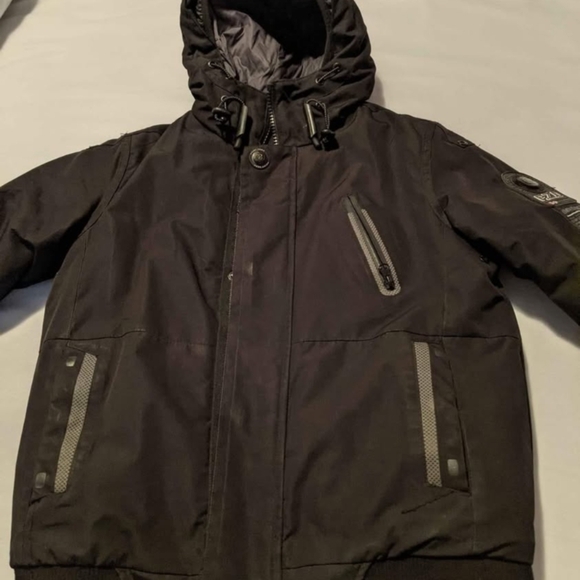 Boys Point Zero Bomber Collection Winter Jacket - Picture 2 of 6